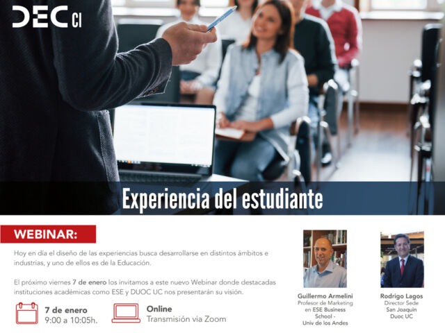 DEC Chile - Experiencia de Estudiante - Webinar