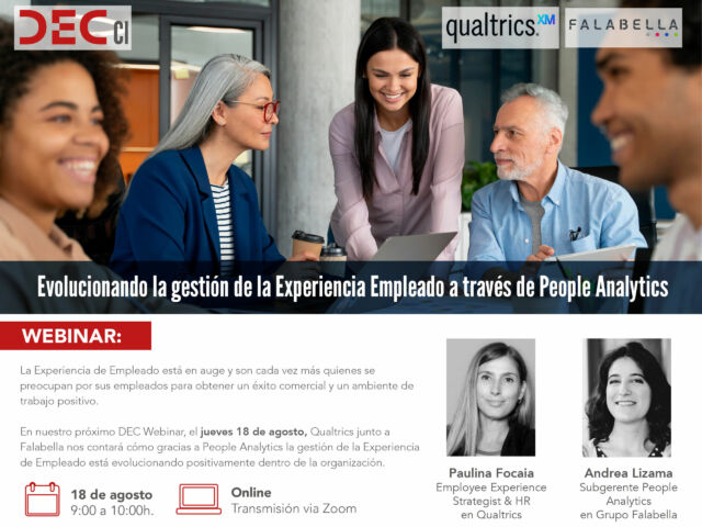 DECChile WEBINAR Evolucionando la gestión de la Experiencia Empleado a través de People Analytics webinar